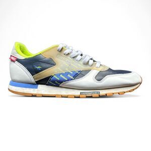 Reebok Classic Leather ATI DV5241 Lime Navy Gum‎ Sole Sneakers Men’s Size 11